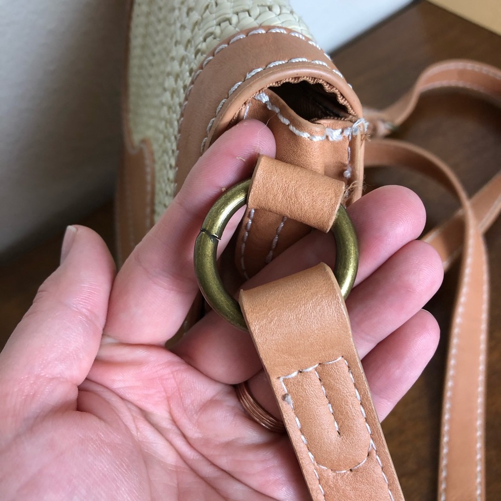 Straw Crossbody Purse, Universal Thread - Picture 4 of 7
